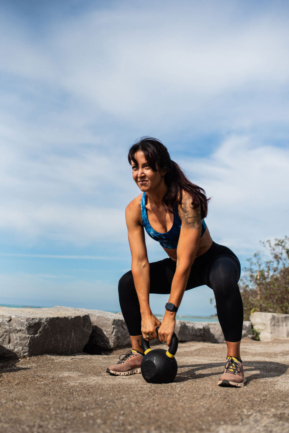 Commercial lifestyle fitness photography