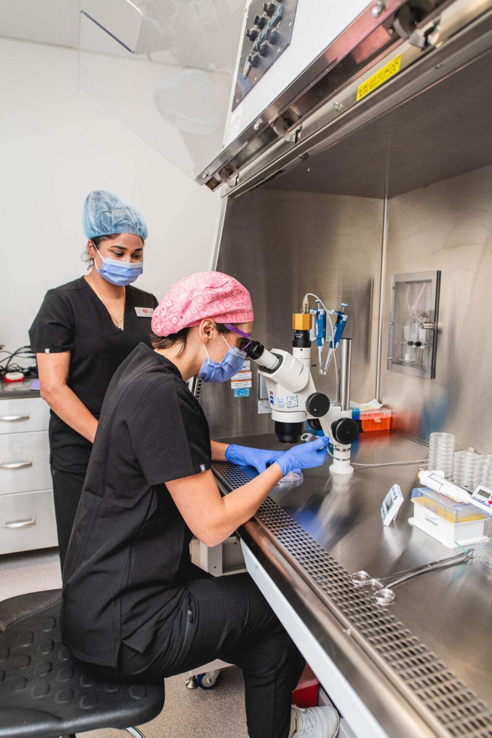 fertility clinic facility tour photography