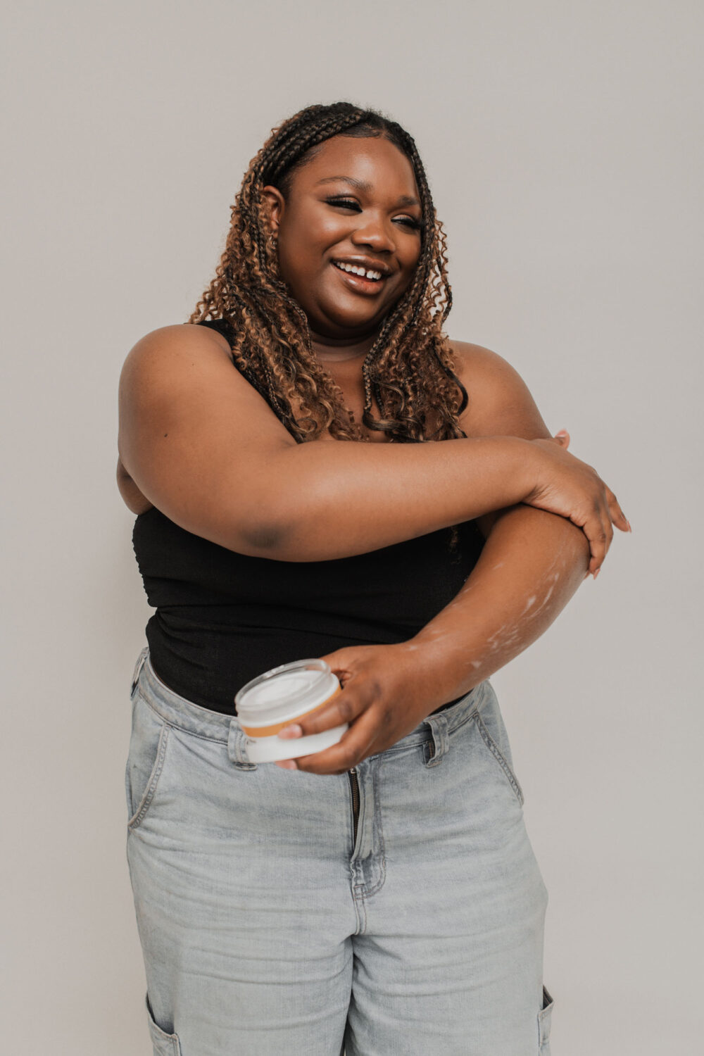 skincare product photography