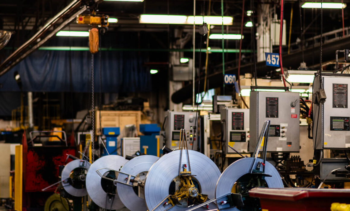 industrial manufacturing photography