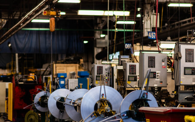 industrial manufacturing photography