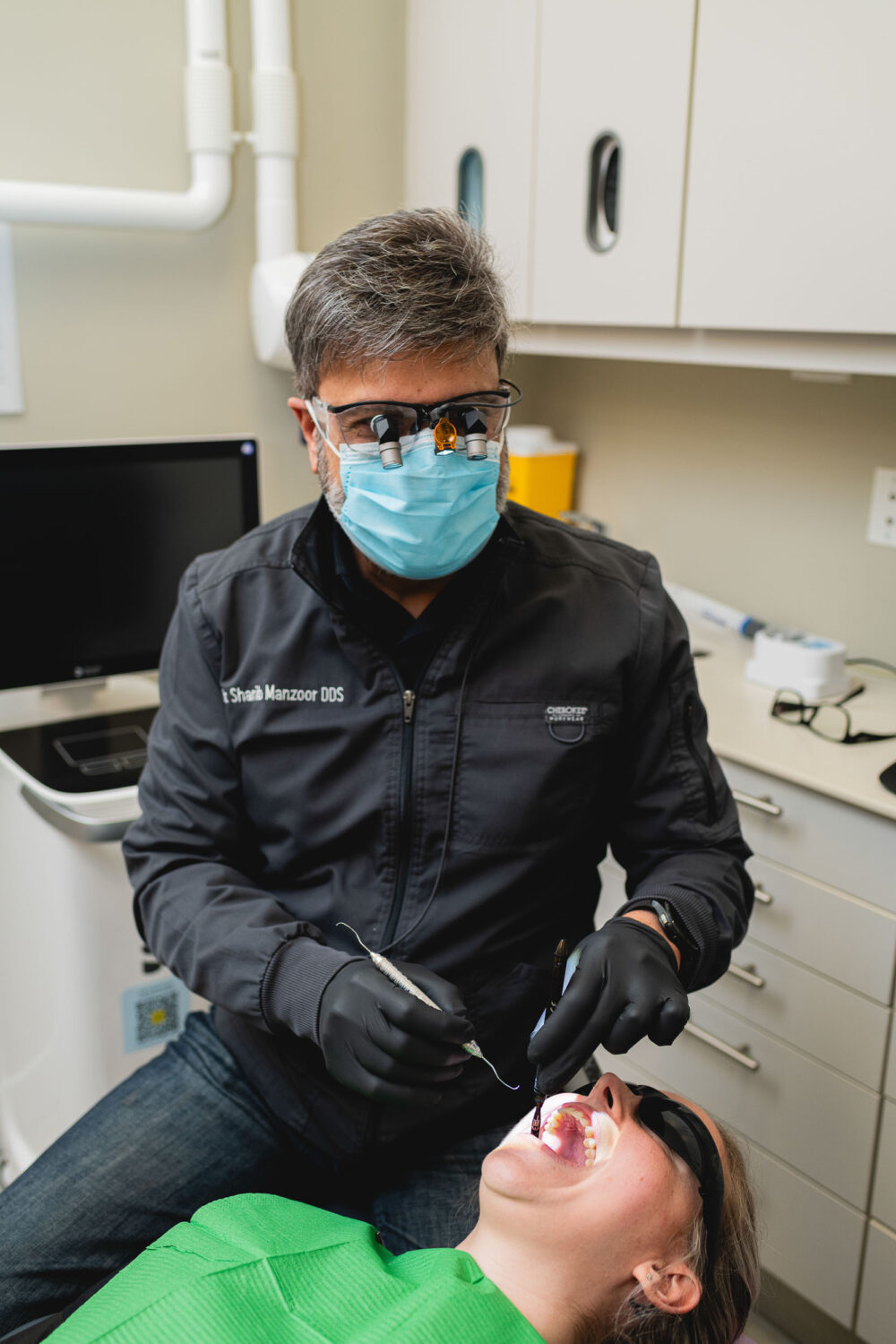 dental clinic process photography