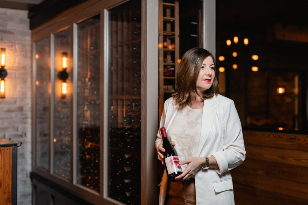 sommelier branding photography