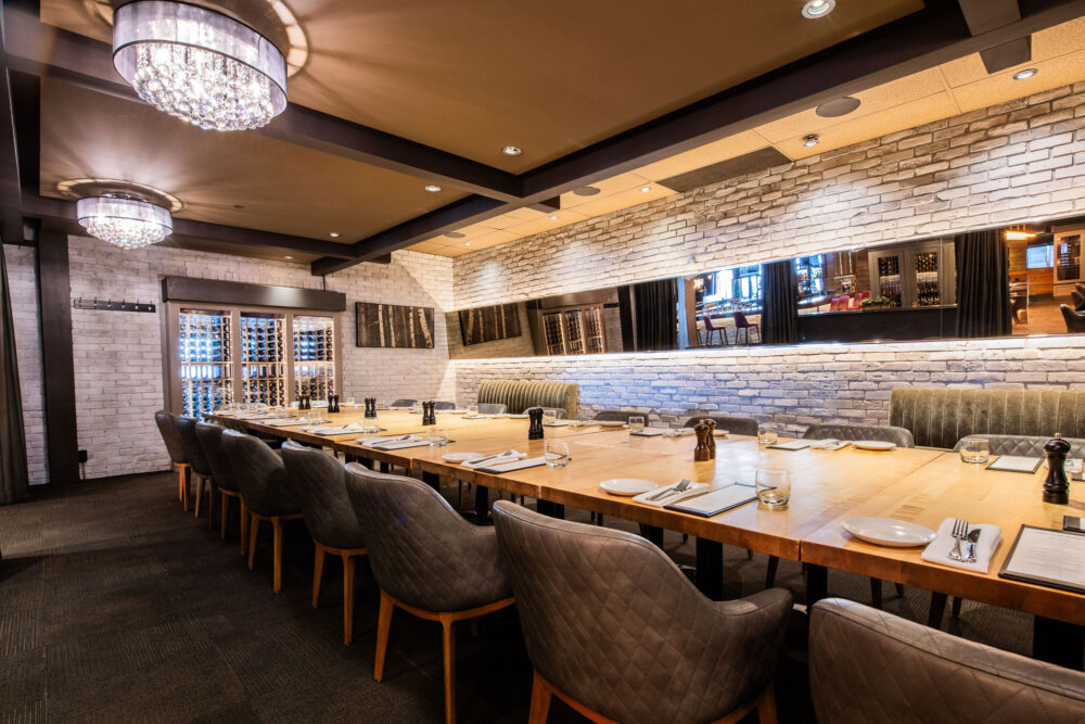 kitchener restaurant private dining room photography