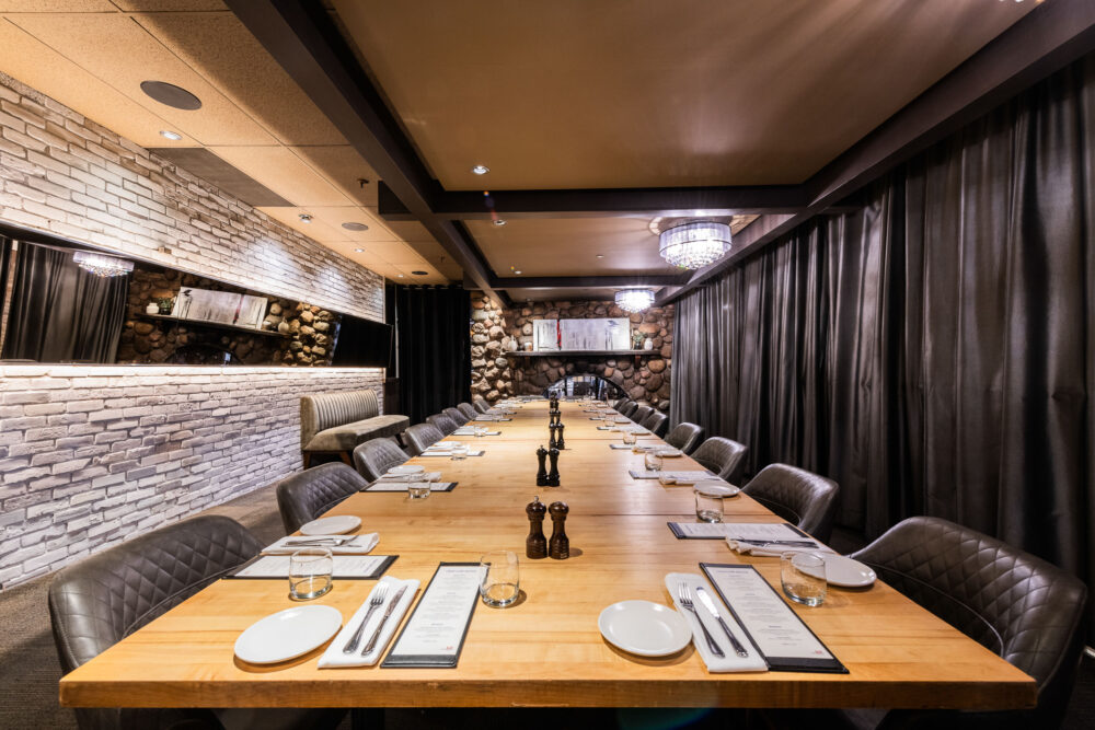 kitchener restaurant private dining room photography