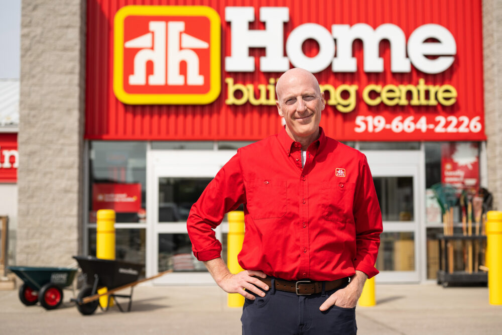 Trade magazine photographer Kitchener Ian White Home Hardware