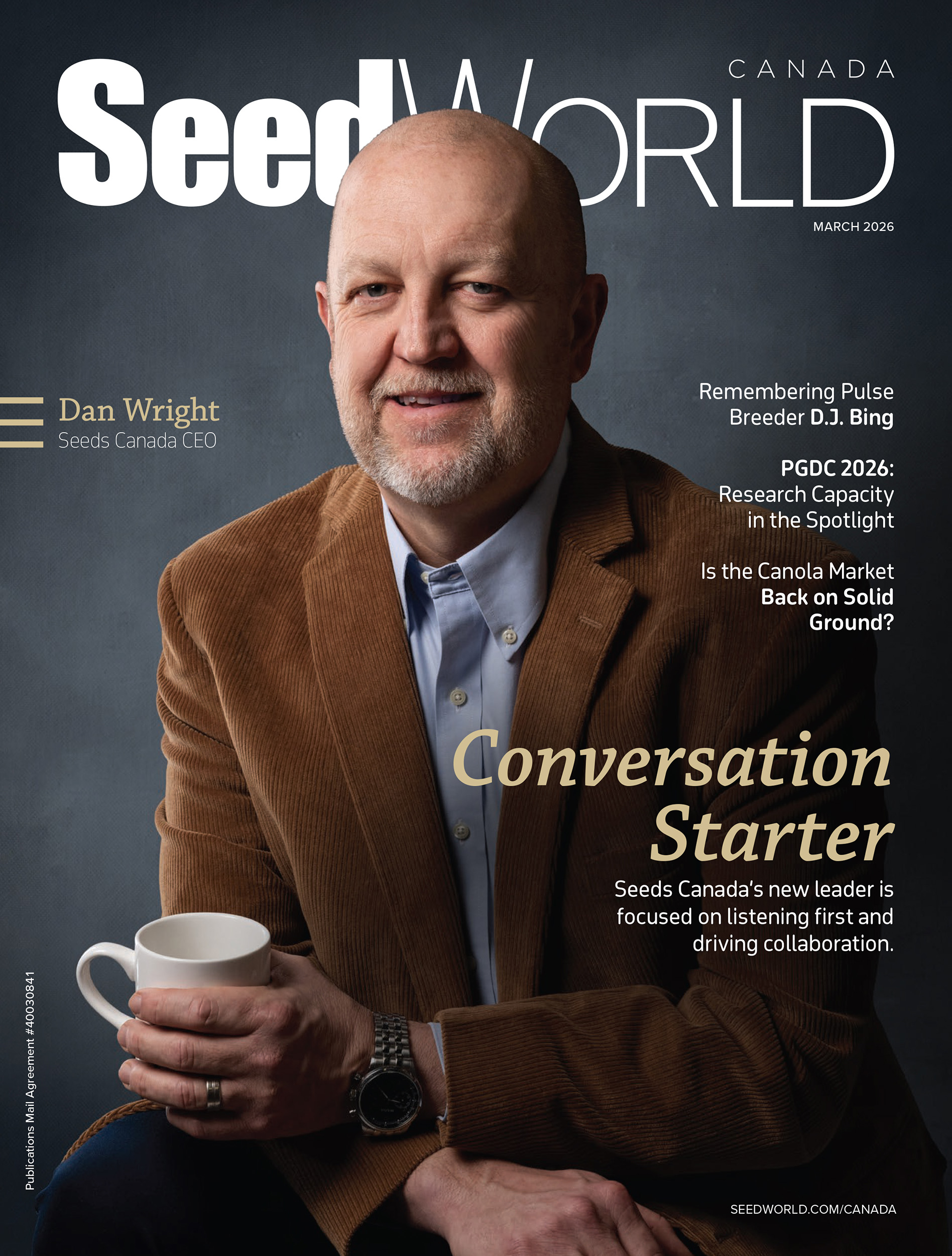 Agricultural Industry Trade Magazine Cover Photography Kitchener